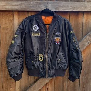 shein • patch jacket